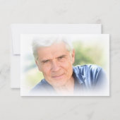 Modern Funeral Script Thank You 2 Photos Bedankkaart (Achterkant)