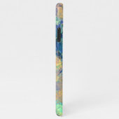 Modern Funky Colorful Polygon Mosaic Art Patroon iPhone Hoesje (Rechterkant)