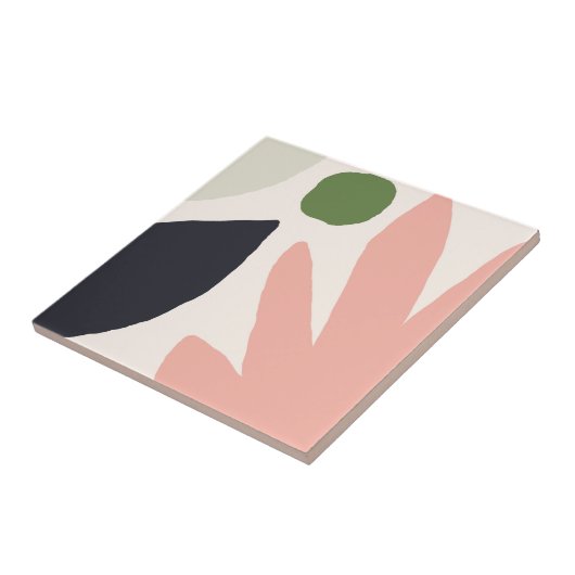 Modern Funky Design Tegeltje (Zijkant)