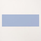 Modern Funky Marble Pastel Paars Monogram Yogamat (Achterkant (horizontaal))