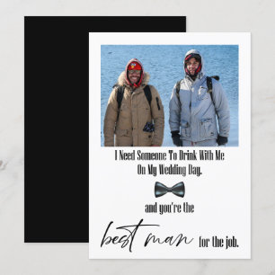 Modern Funny Best Man Voorstel