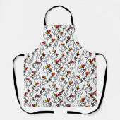 Modern Funny Chicken Schort Over Print (Voorkant)