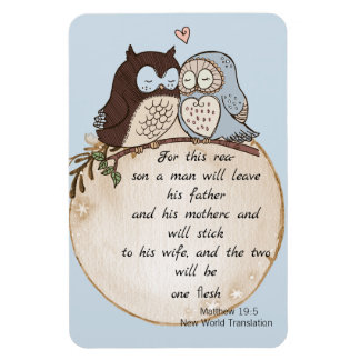 Modern Funny Couple Owls Wedding Geïnspireerd door Magneet