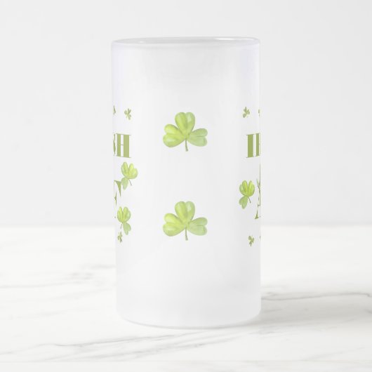 Modern Funny IRISH AF Matglas Bierpul (Center)