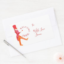 Modern Funny kerstrecker Drummer