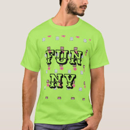 MODERN FUNNY MAN BLACK T-Shirt