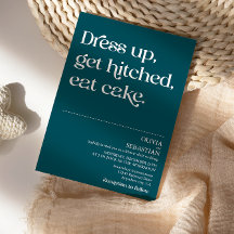 Modern Funny Minimal Typografie Deep Blauwgroen Br