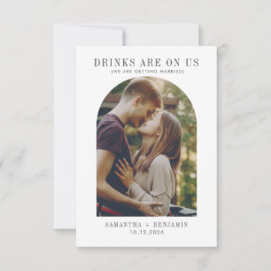 Modern Funny Photo Wedding Save the Date