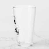 Modern Funny Quote Custom Text Chicken Boerderij O Glas (Links)