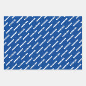 Modern Funny Quote Typografie 60th Birthday Inpakpapier Vel (Voorkant 3)