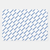 Modern Funny Quote Typografie 80th Birthday Inpakpapier Vel (Voorkant 2)