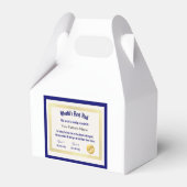 Modern Funny World's Best Pap Certificate Bedankdoosjes (Achterkant)