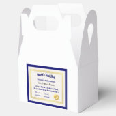 Modern Funny World's Best Pap Certificate Bedankdoosjes (Geopend)