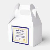 Modern Funny World's Best Pap Certificate Bedankdoosjes (Voorkant Zijde)