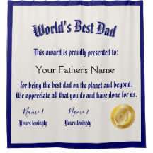 Modern Funny World's Best Pap Certificate