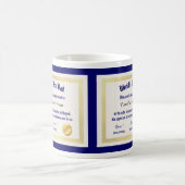 Modern Funny World's Best Pap Certificate Koffiemok (Center)