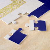 Modern Funny World's Best Pap Certificate Legpuzzel (Zijkant)