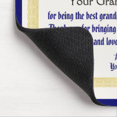 Modern Funny World's beste opa-certificaat Muismat (Hoek)