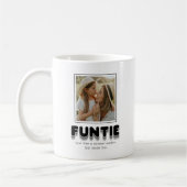Modern Funtie Auntie Photo Coffee Mok (Links)