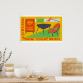 Modern Furniture - Matchbox Print - Czech Wall Art (Keuken)