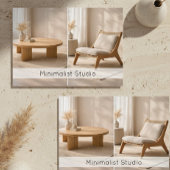 Modern Furniture Store Minimalist Interior Design  Visitekaartje