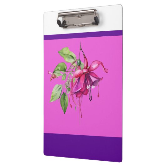 Modern Fuschia Paarse Klembord (Links)
