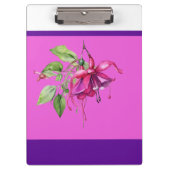 Modern Fuschia Paarse Klembord (Voorkant)