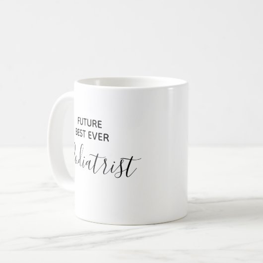 Modern Future Best Ever Podiatrist Koffiemok (Voorkant links)