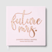 Modern Future Mrs. Vrijgezellenfeest Gastenboek (Voorkant)