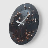 Modern futuristisch grote klok (Hoek)