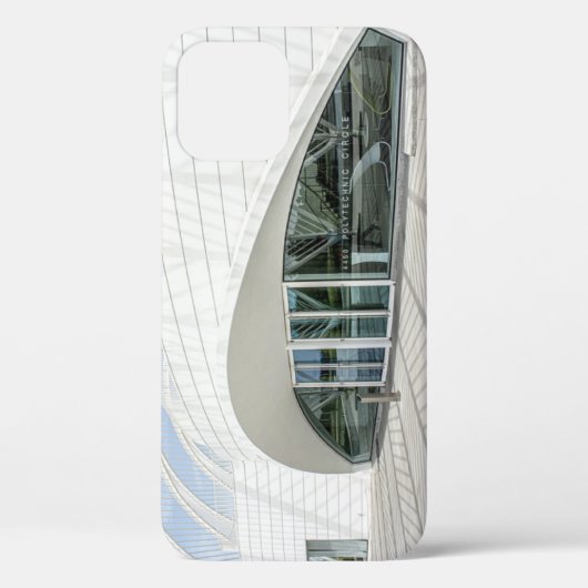 Modern futuristisch wit gebouw Case-Mate iPhone case (Achterkant)