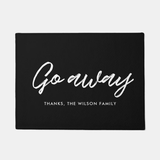 Modern Ga weg Deurmat (Voorkant)