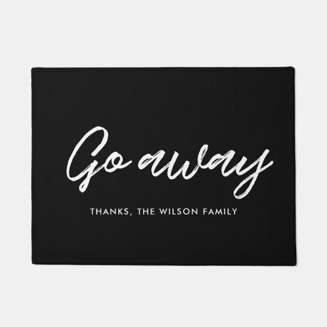 Modern Ga weg Deurmat (Voorkant)