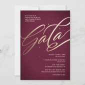 Modern Gala-uitnodiging Kaart (Voorkant)