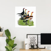 Modern Game Kwartet Poster (Thuiskantoor)