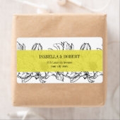 Modern Garden | Geel | Florence bruiloft Etiket (Insitu)