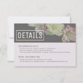 MODERN Garden Hellebore - Kaart met details (Voorkant)