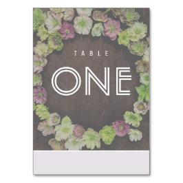 MODERN Garden Hellebore-tabelnummer Kaart