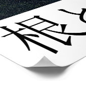 Modern Garden House Poster Waterfall Path, Lush (Hoek)