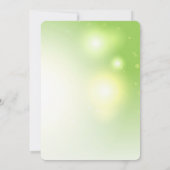 Modern Garden Storybook Floral Baby shower Kaart (Achterkant)