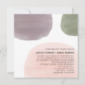 Modern Garden Waterverf Weddenschap Kaart (Voorkant)