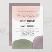 Modern Garden Waterverf Weddenschap Kaart (Voorkant / Achterkant)