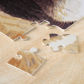 modern geblazen Welsh Corgi Legpuzzel (Zijkant)