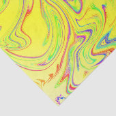 modern gebogen patroon met verschillende fractal tissuepapier (Detail)