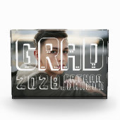 Modern gebold Afstuderen voor Typografie Fotoblokken (Voorkant)