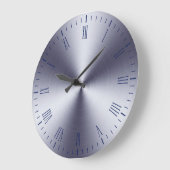 Modern geborsteld metaal Romeins cijfer Grote Klok (Hoek)