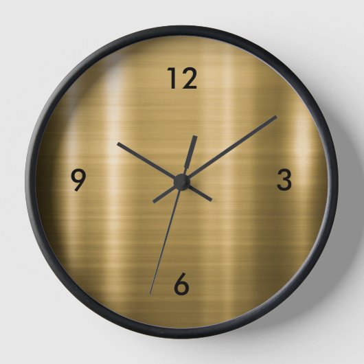 Modern geborsteld metaal zwart goud (Voorkant)