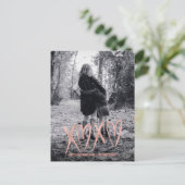 Modern geborsteld Roos Gold Valentijn Briefkaart (Staand voorkant)