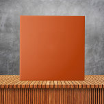 Modern gebrand Sinaasappel effen kleur Tegeltje<br><div class="desc">Introductie van onze Modern Rusty Burnt Sinaasappel Plain Solid Color Keramische Tegel, een gedurfde en boeiende keuze voor uw ruimte. Met zijn rijke en warme verbrande oranje tint voegt deze tegel een vleugje moderne verfijning toe aan elke kamer. Perfect voor het maken van een statement in uw keuken, badkamer of...</div>