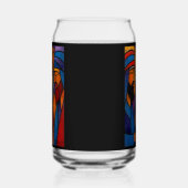 Modern Gebrandschilderd Glas Drie Wijzen (Links)
